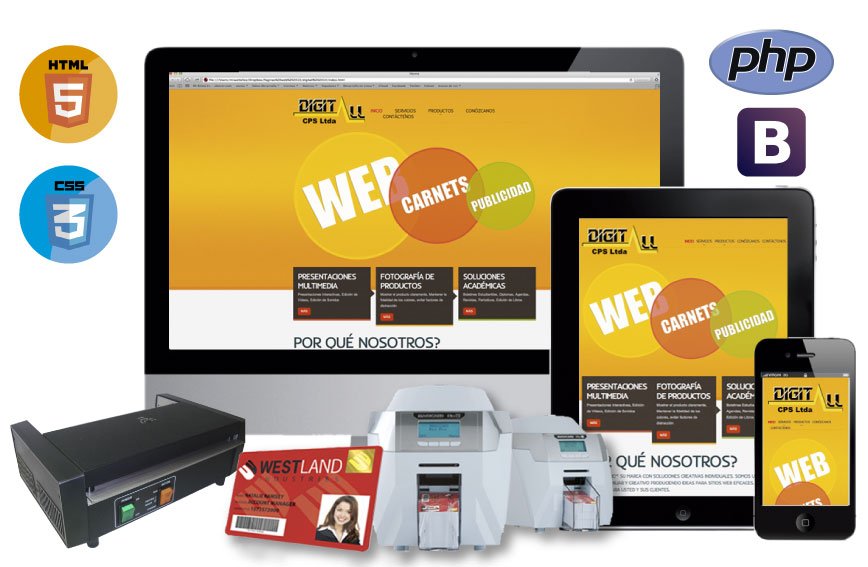 diseño web, desarrollo web, insumos carnetización, identificacion digital